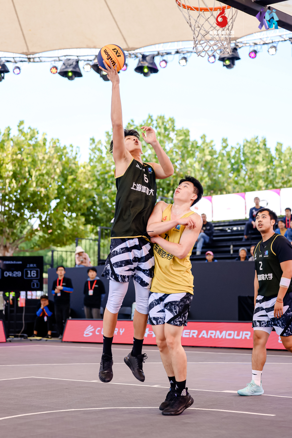 队参赛, 的篮球代表